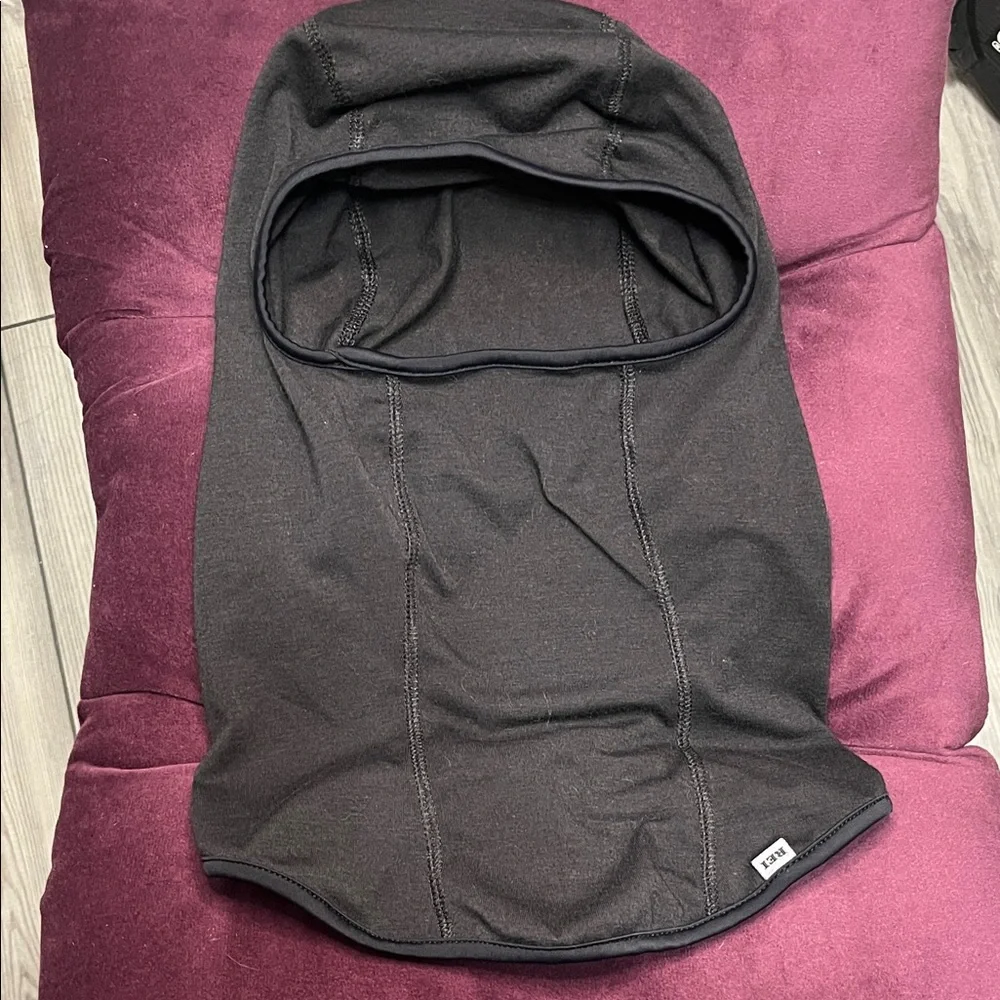 REI Unisex One Size Black Balaclava